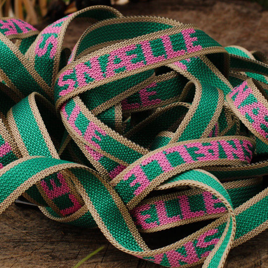 Snalle Design 2 | GRÜN-PINK