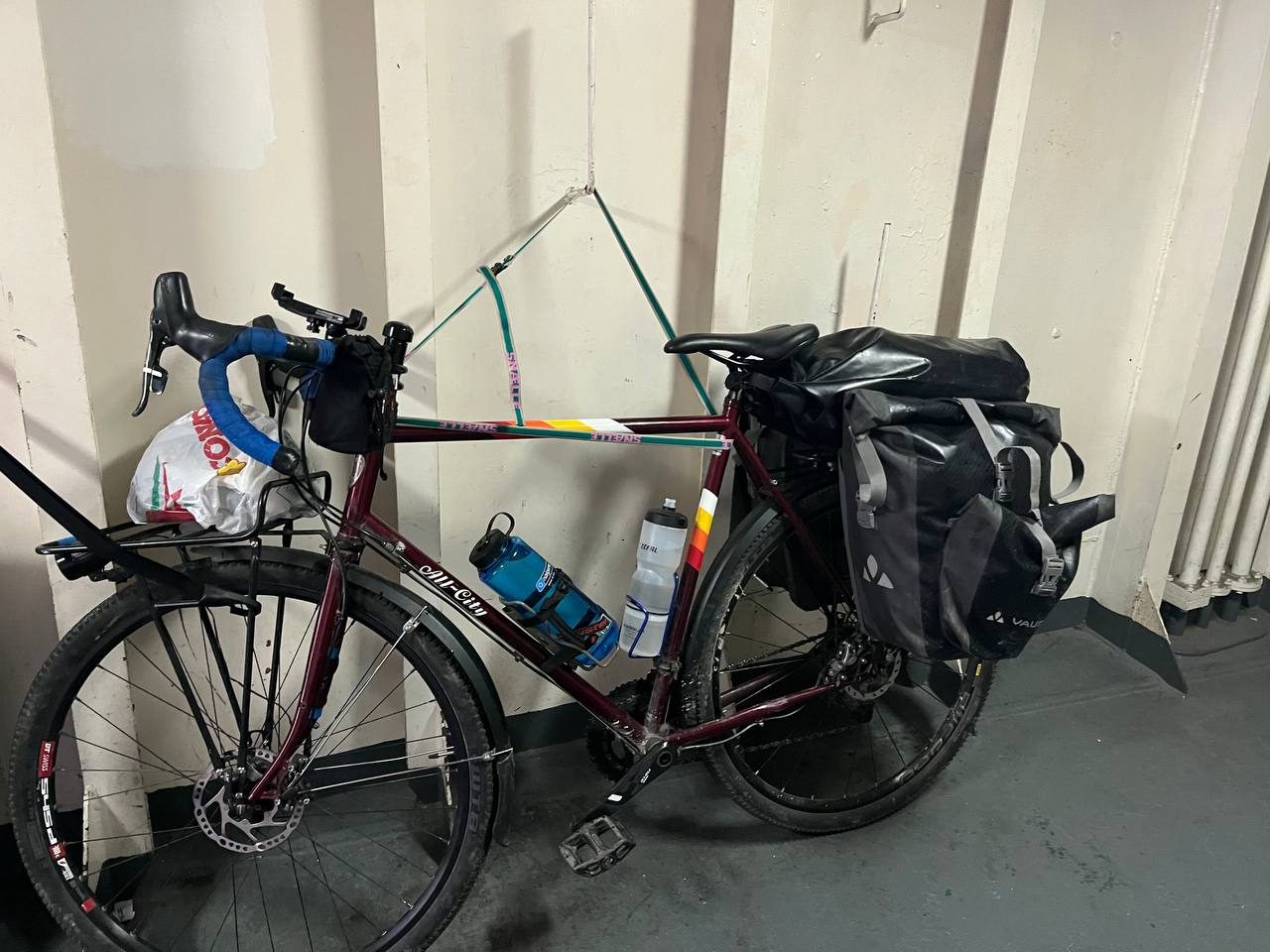 Snalle Design 2 | GRÜN-PINK