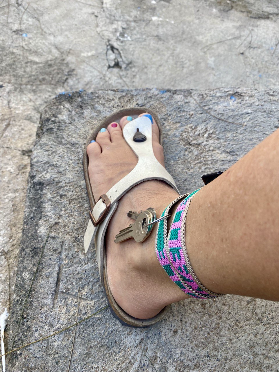 Snalle Design 2 | GRÜN-PINK