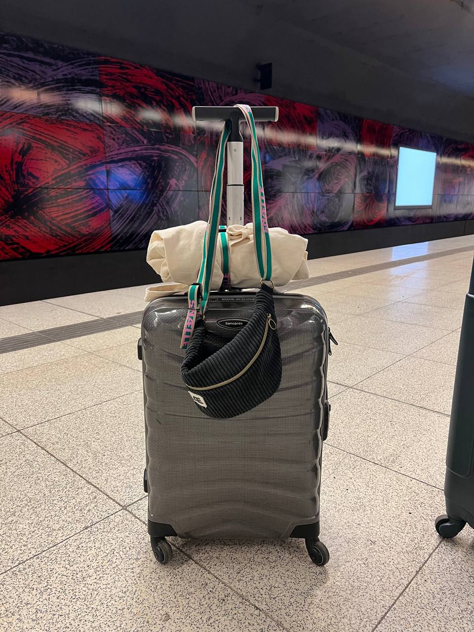 Snalle Design 2 | GRÜN-PINK