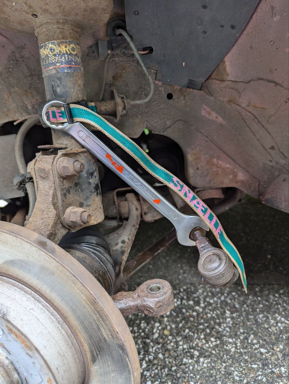 Snalle Design 2 | GRÜN-PINK